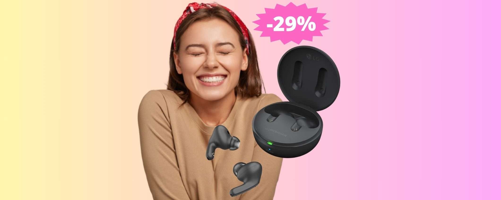 Auricolari LG Tone DFP9: IMPERDIBILI sotto i 100 euro (-29%)