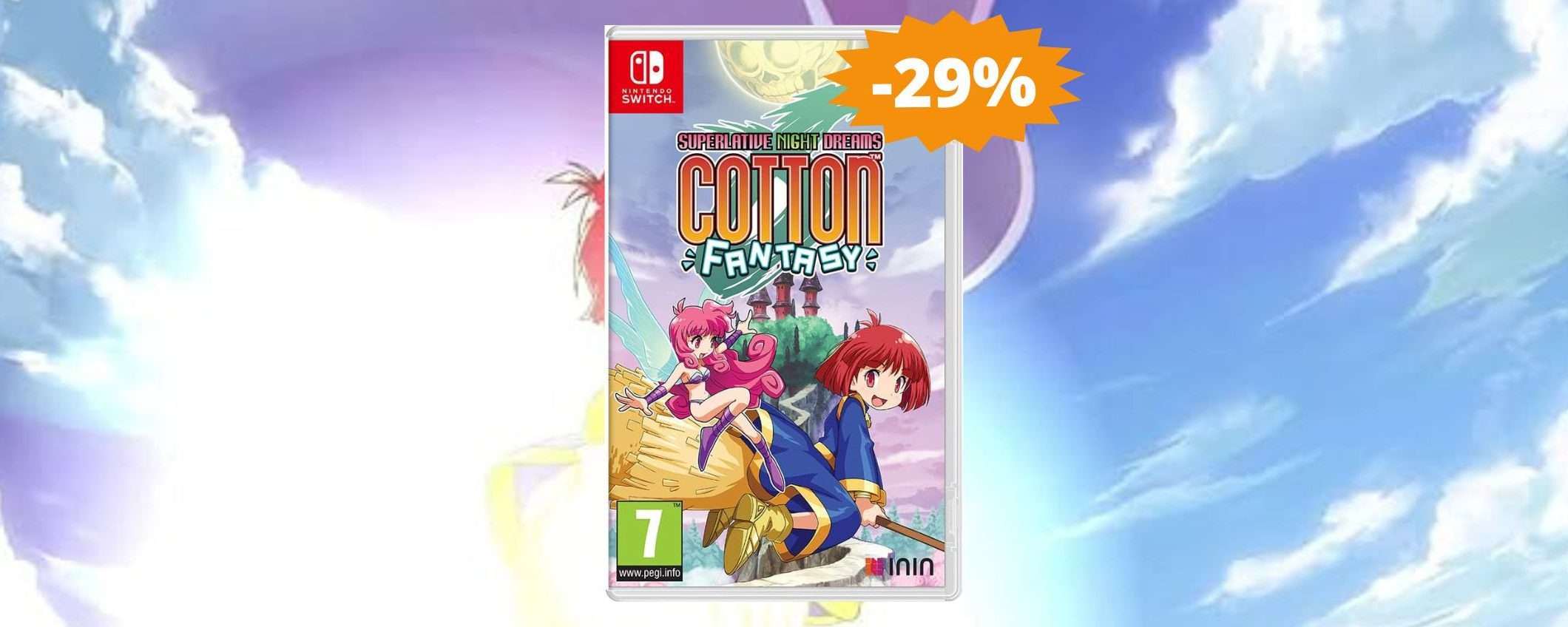 Cotton Fantasy per Nintendo Switch: un'avventura IMPERDIBILE (-29%)