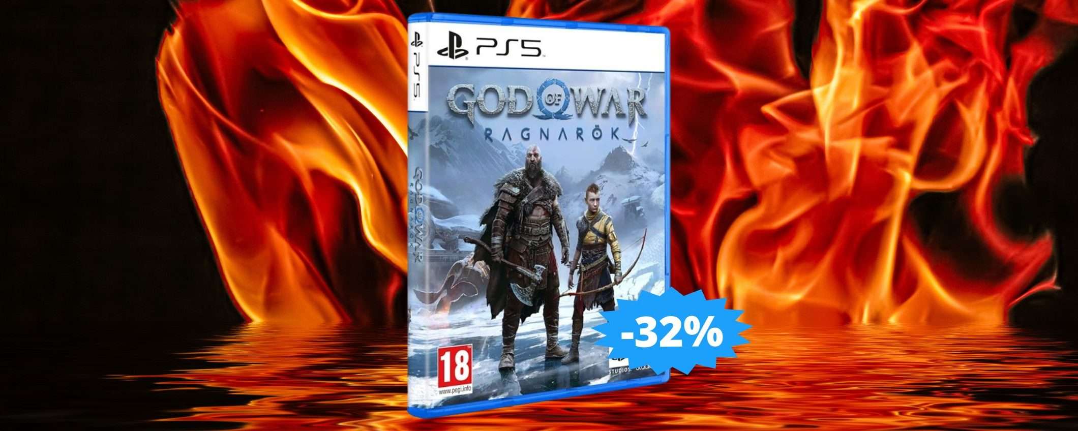 God of War Ragnarok per PS5: un AFFARE da non perdere (-32%)