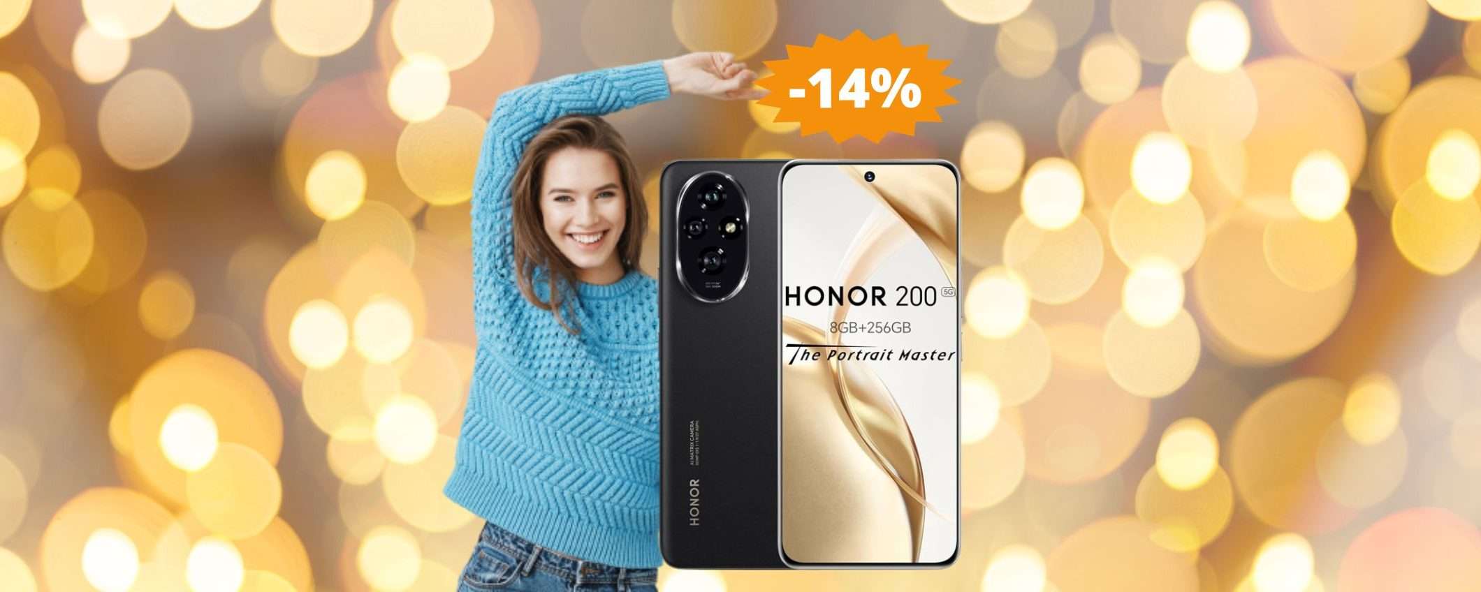 HONOR 200: un concentrato di tecnologia e design (-14%)