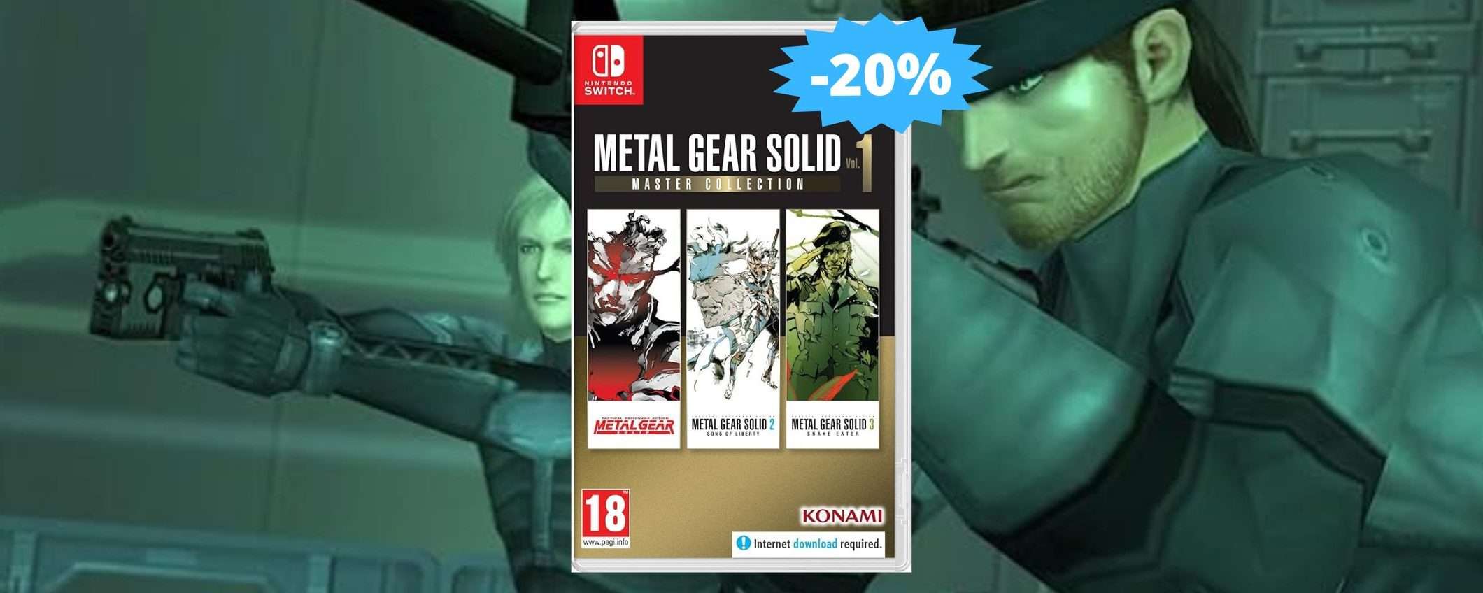 Metal Gear Solid Master Collection Vol. 1: l'OCCASIONE che cercavi (-20%)