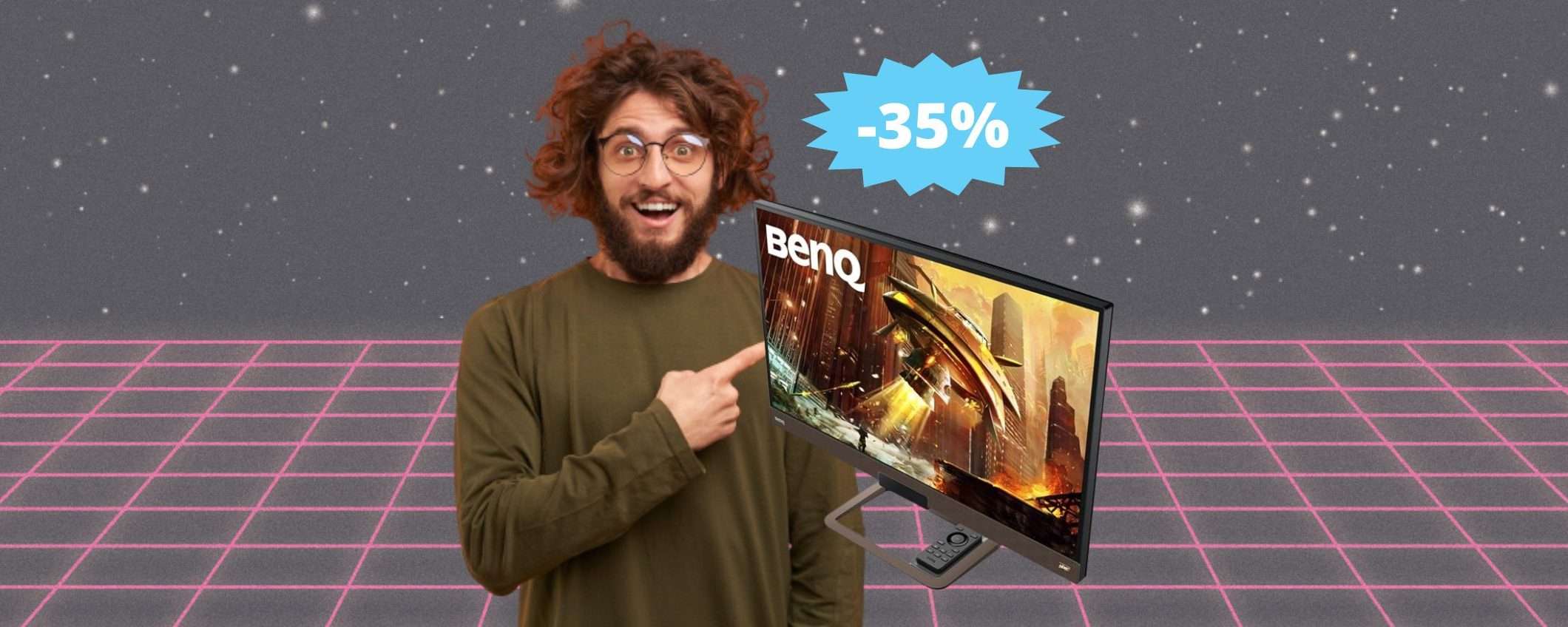 Monitor da gaming BenQ EX2780Q: un SOGNO a questo prezzo (-35%)