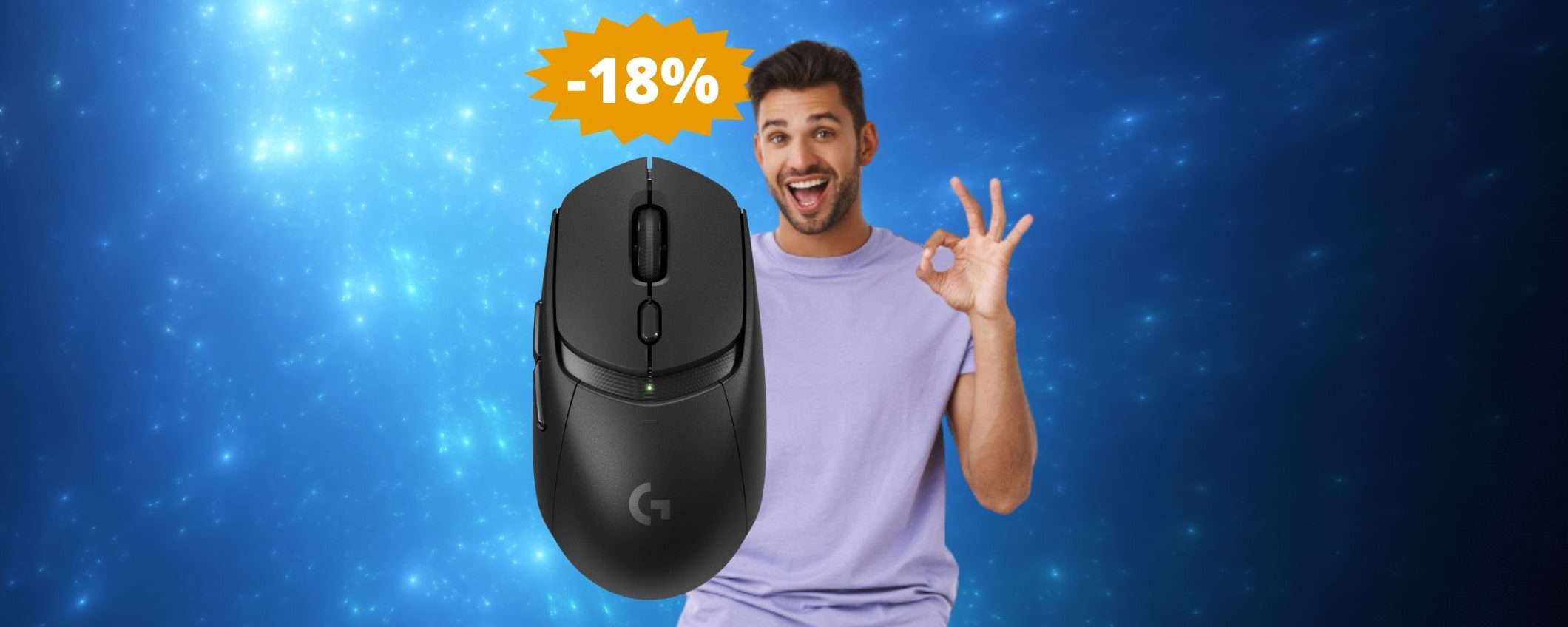 Mouse Logitech G G309: sconto ESCLUSIVO del 18% su Amazon