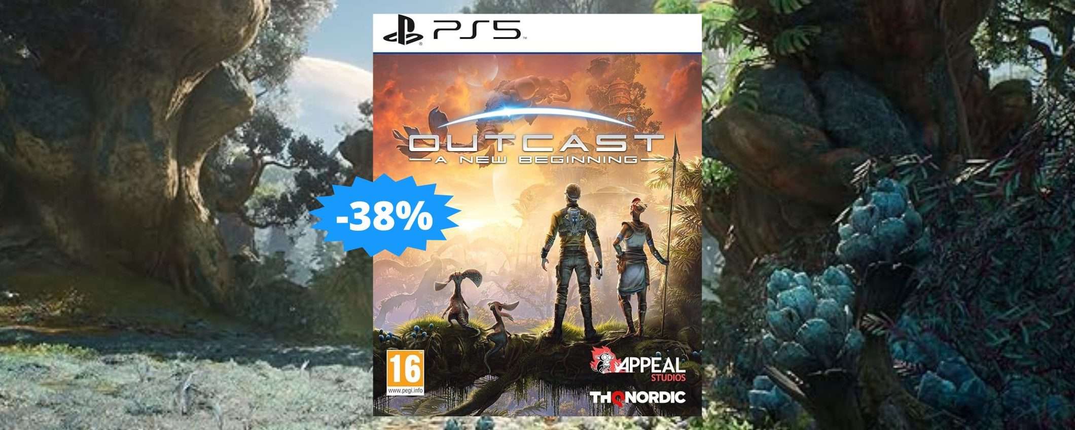 Outcast - A New Beginning per PS5: sconto EPICO del 38% su Amazon