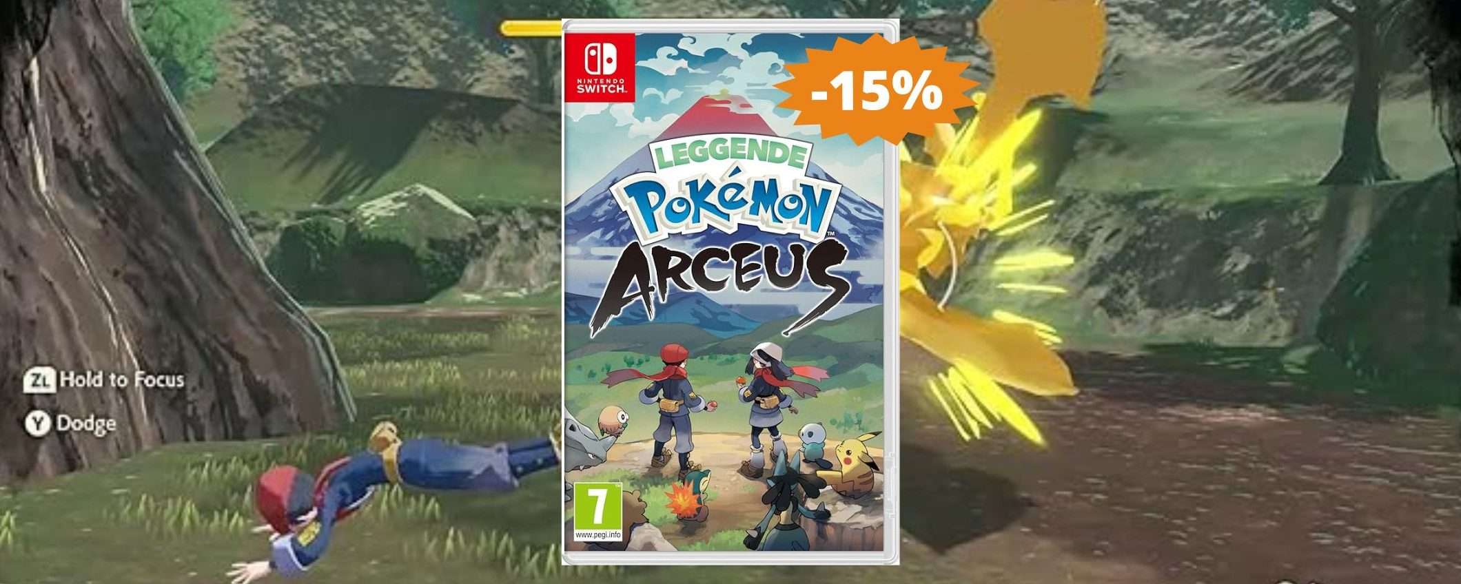 Pokémon Arceus: un'avventura IMPERDIBIEL (-15%)