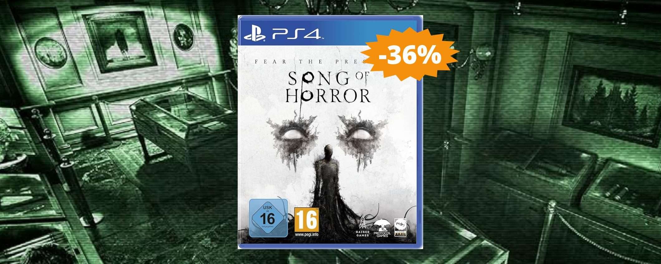 Song of Horror per PlayStation 4: un'avventura terrificante (-36%)