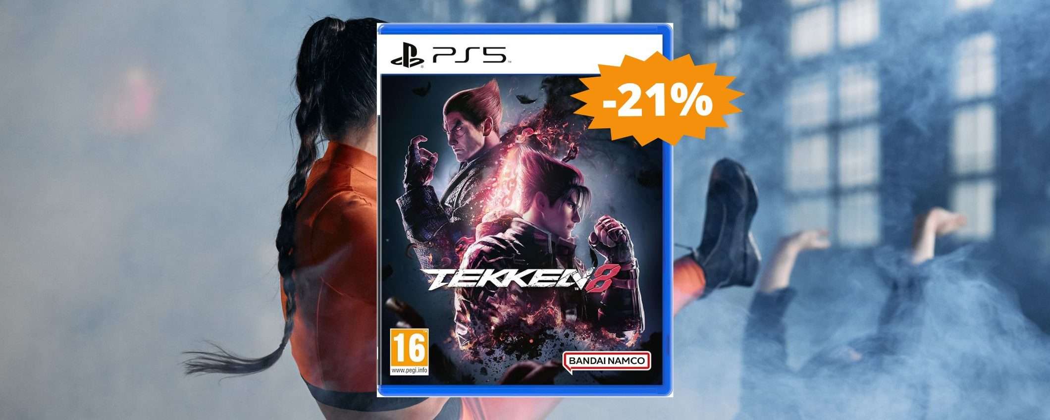 TEKKEN 8 per PlayStation 5: un'OCCASIONE da non perdere (-21%)