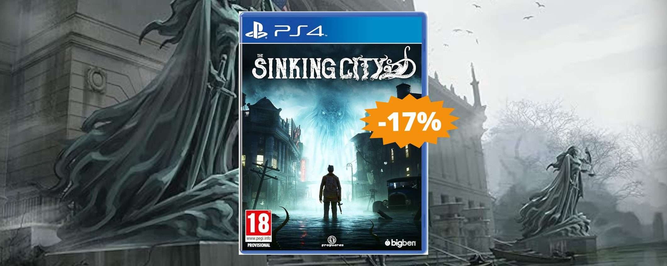 The Sinking City per PS4: un'avventura MISTERIOSA (-17%)