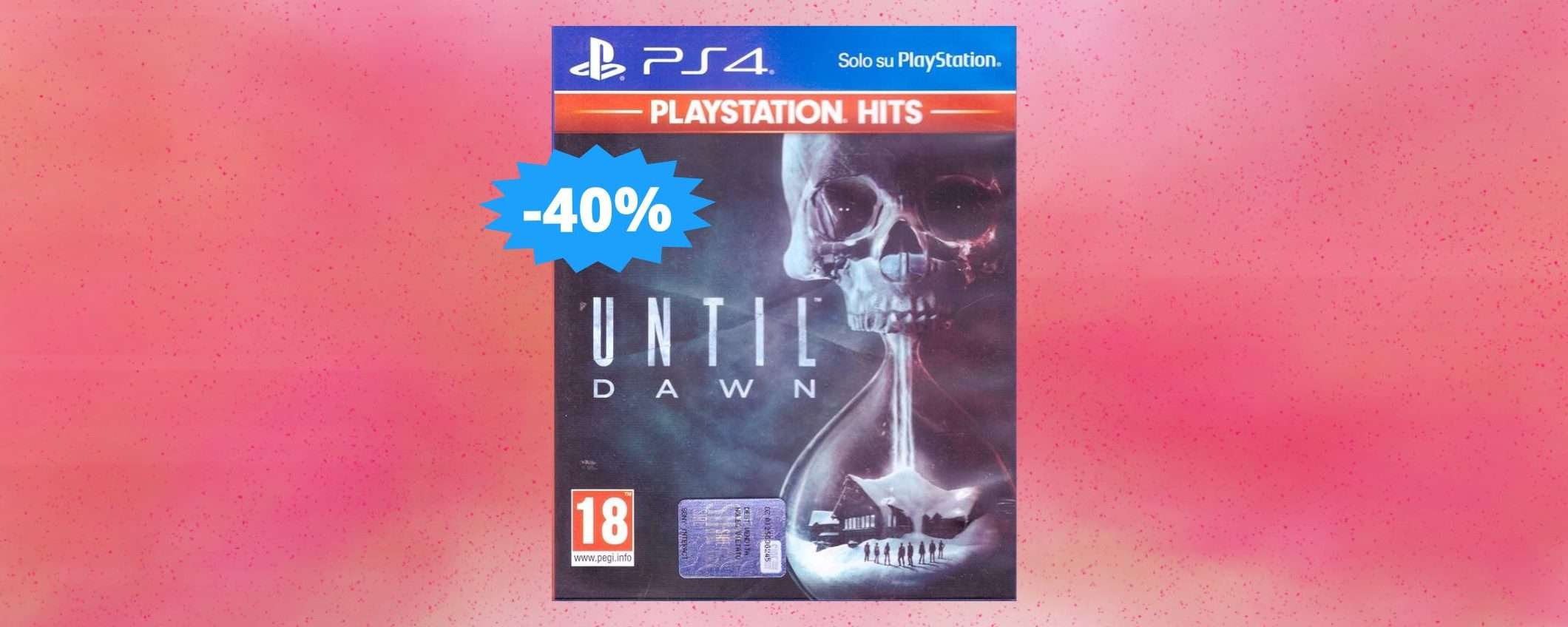 Until Dawn per PlayStation 4: una storia INQUIETANTE (-40%)