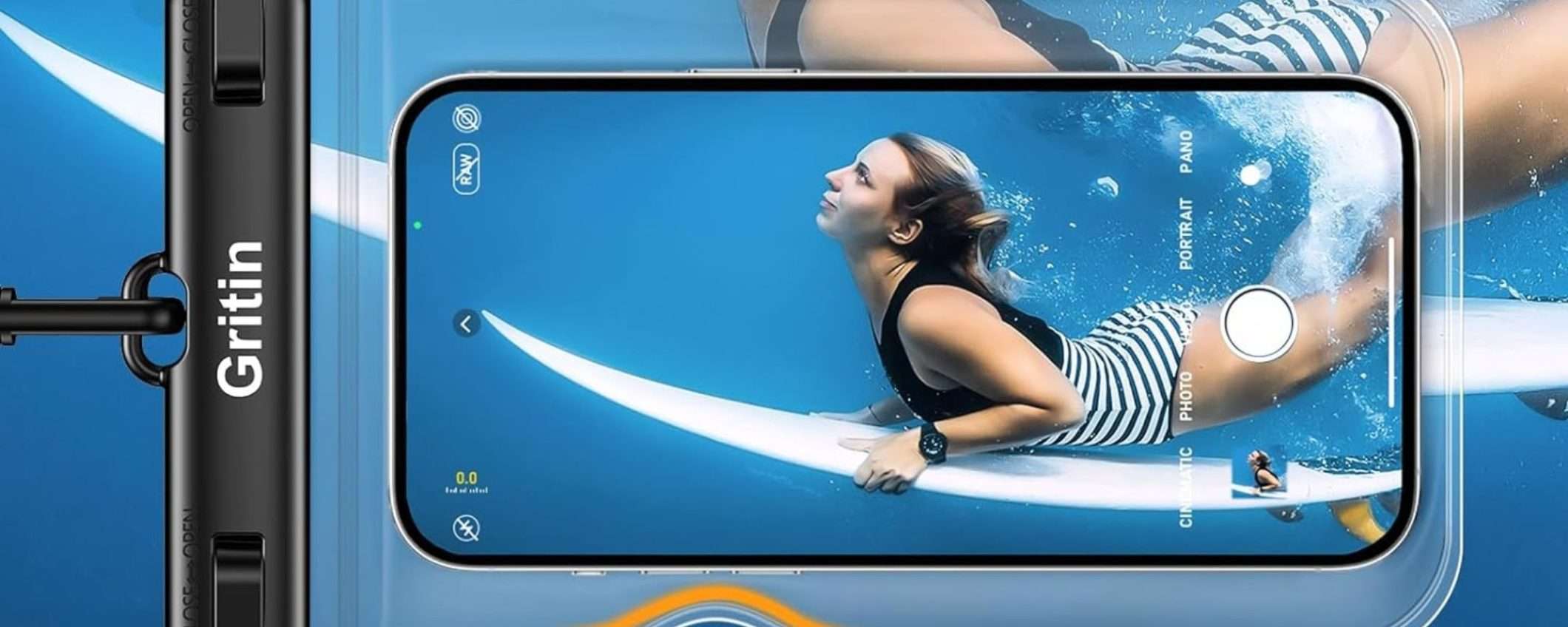 Foto in acqua con lo smartphone: il gadget dell'estate costa NIENTE (5,50€)