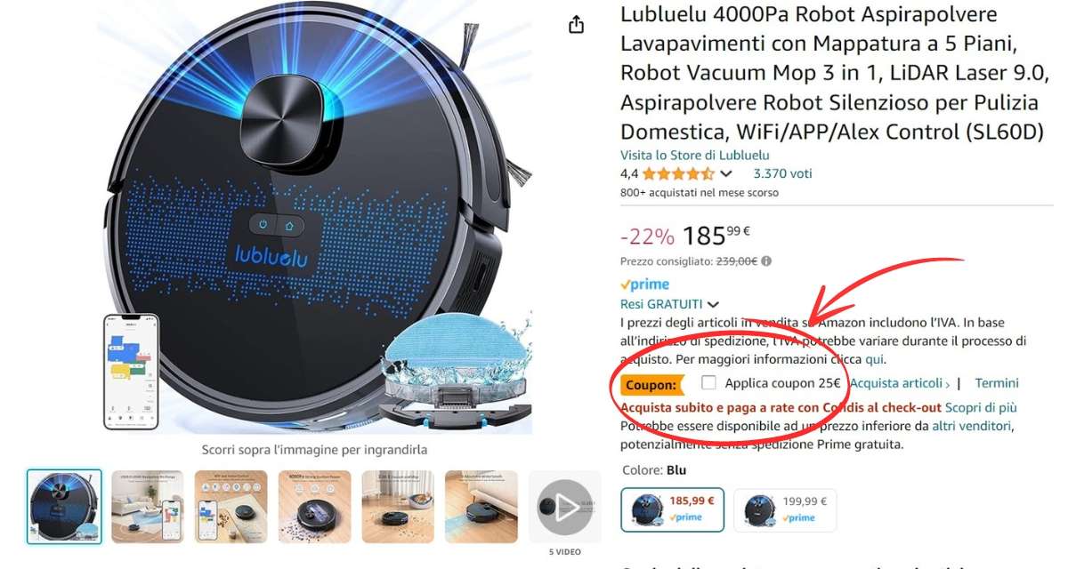 doppio-sconto-amazon-questo-robot-aspirapolvere-2-in-1-78e-coupon