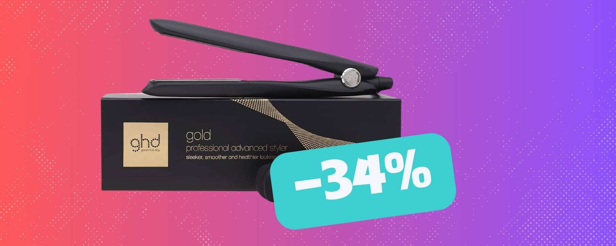 La scelta Amazon per i tuoi capelli: ghd Gold Styler (-34%)