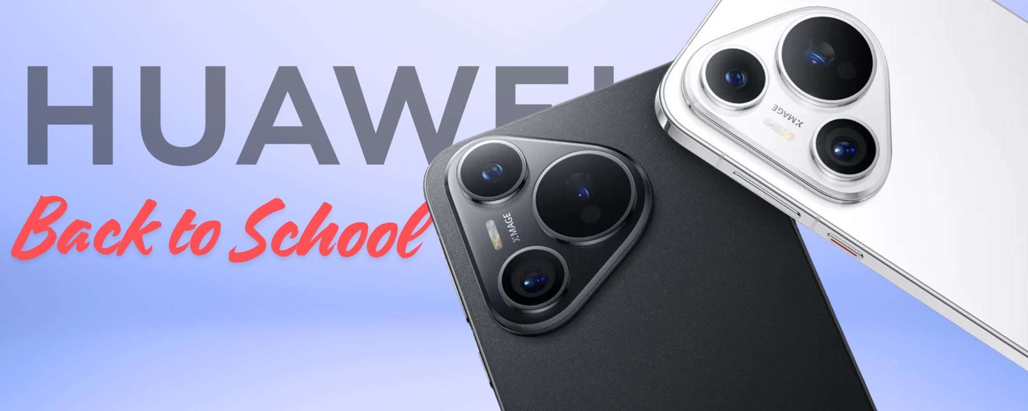 Back to School HUAWEI: Pura 70 e Pura 70 Pro SCONTATI con Watch GT 3 Pro in OMAGGIO