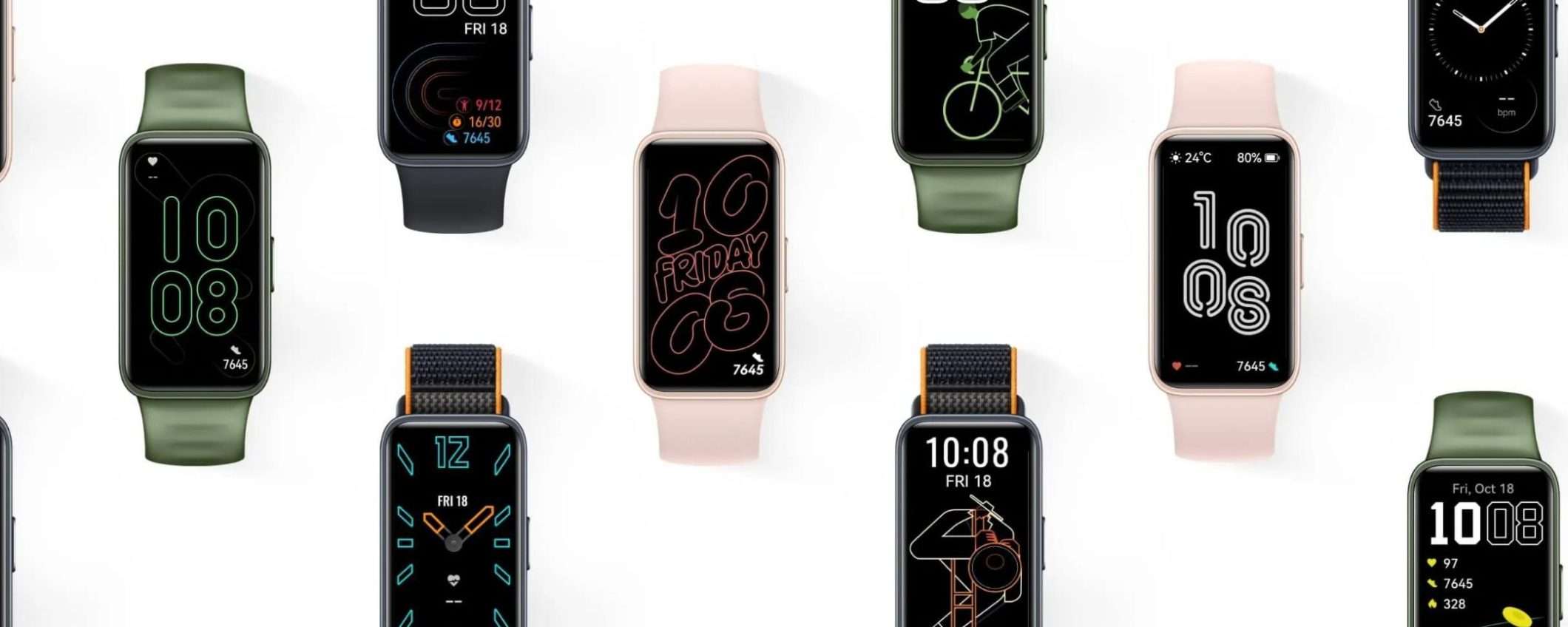 MEGA batteria e display AMOLED a 39€ su Amazon: CROLLO del 34% per Huawei Band 8