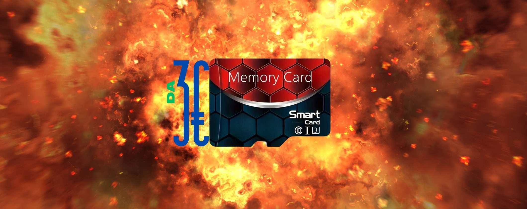 MicroSD alta velocità fino a 256GB da soli 3€ su TEMU