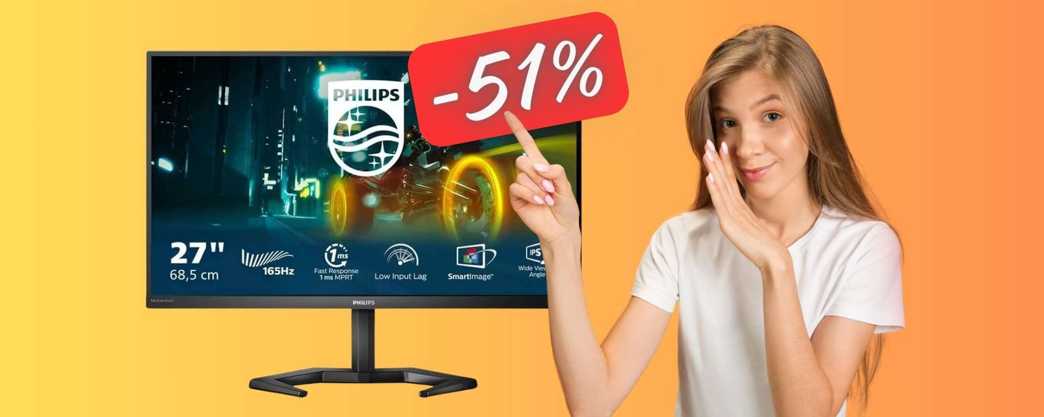 Monitor gaming Philips Evnia da 27