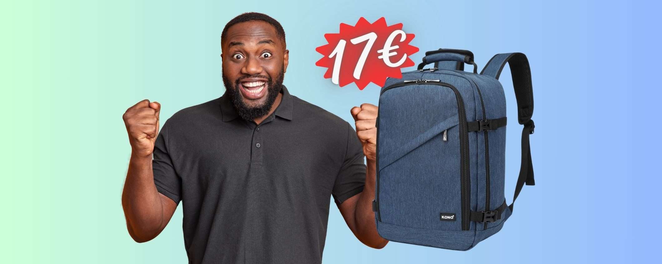 Per NON PAGARE il bagaglio su Ryanair ti basta avere questo zaino a 17€