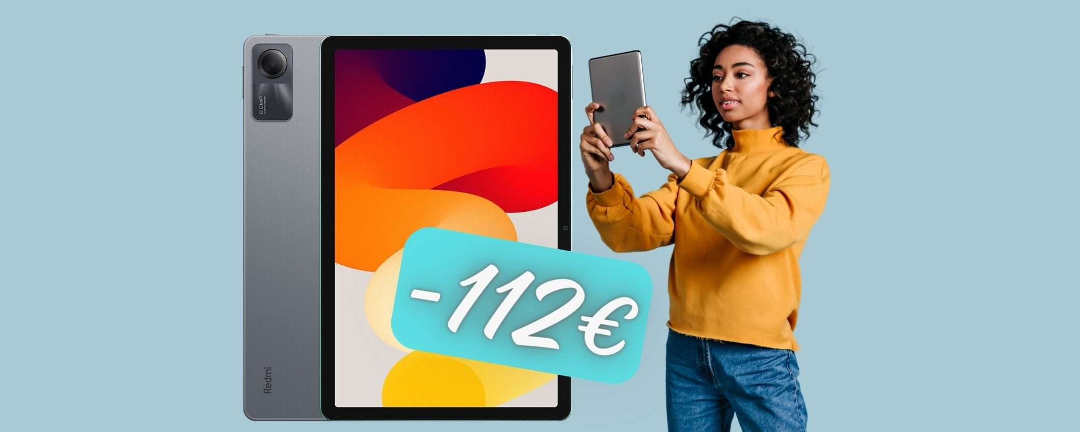 OFFERTA BOMBA eBay per Xiaomi Redmi Pad SE da 256GB a - 112€