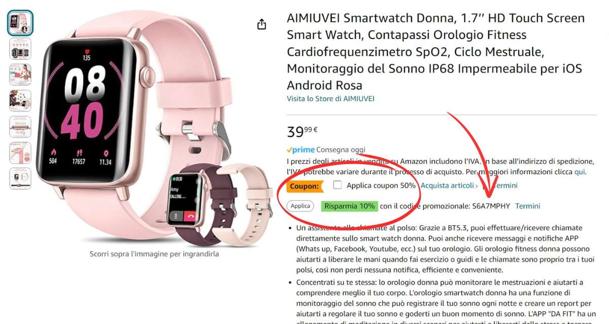 offerta-folle-amazon-questo-smartwatch-tante-funzioni-17e-coupon