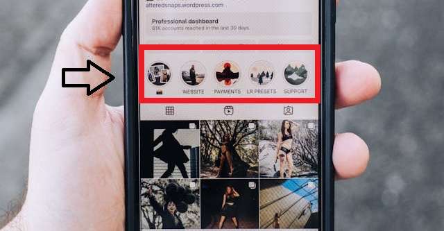 Come creare il primo Highlights di Instagram