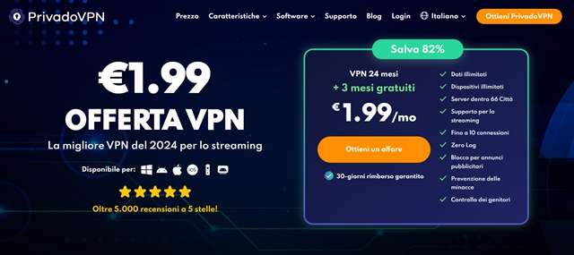 privadovpn offerta