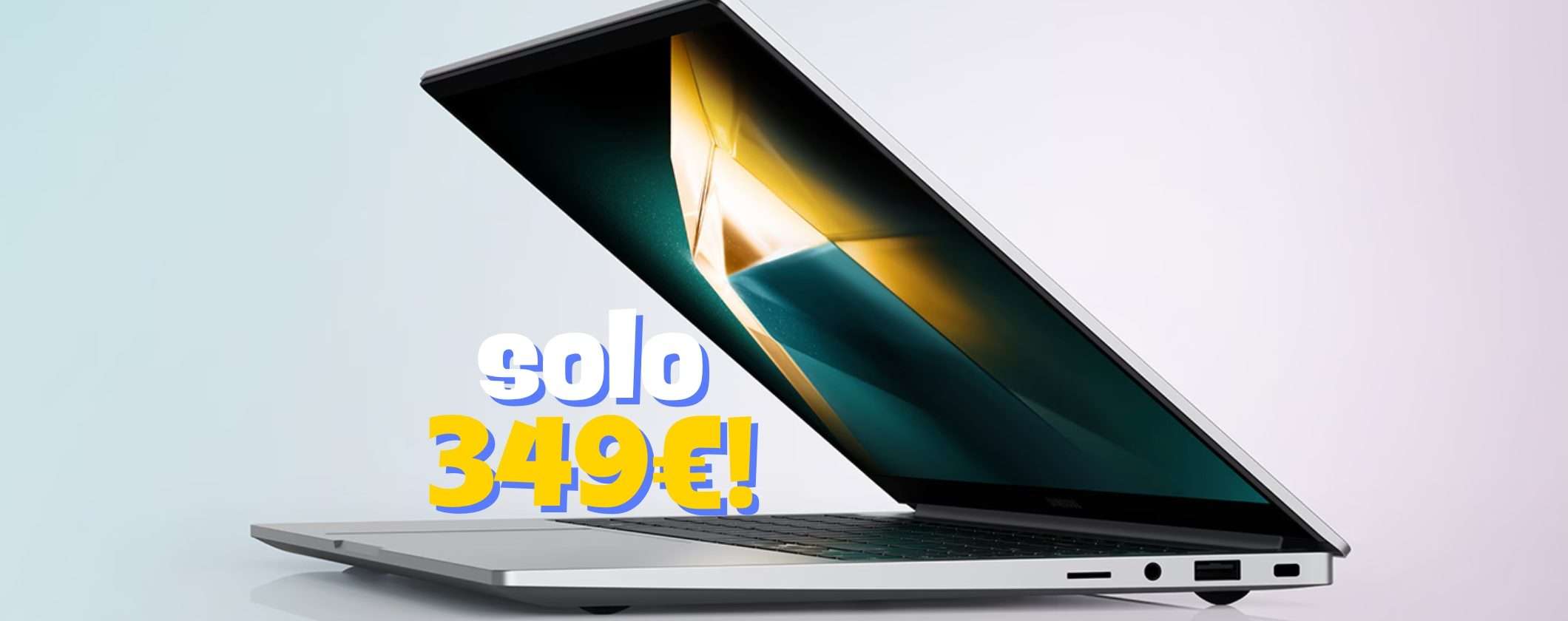 PROMO Samsung Galaxy Book4: solo 349€ con RIMBORSO 300€