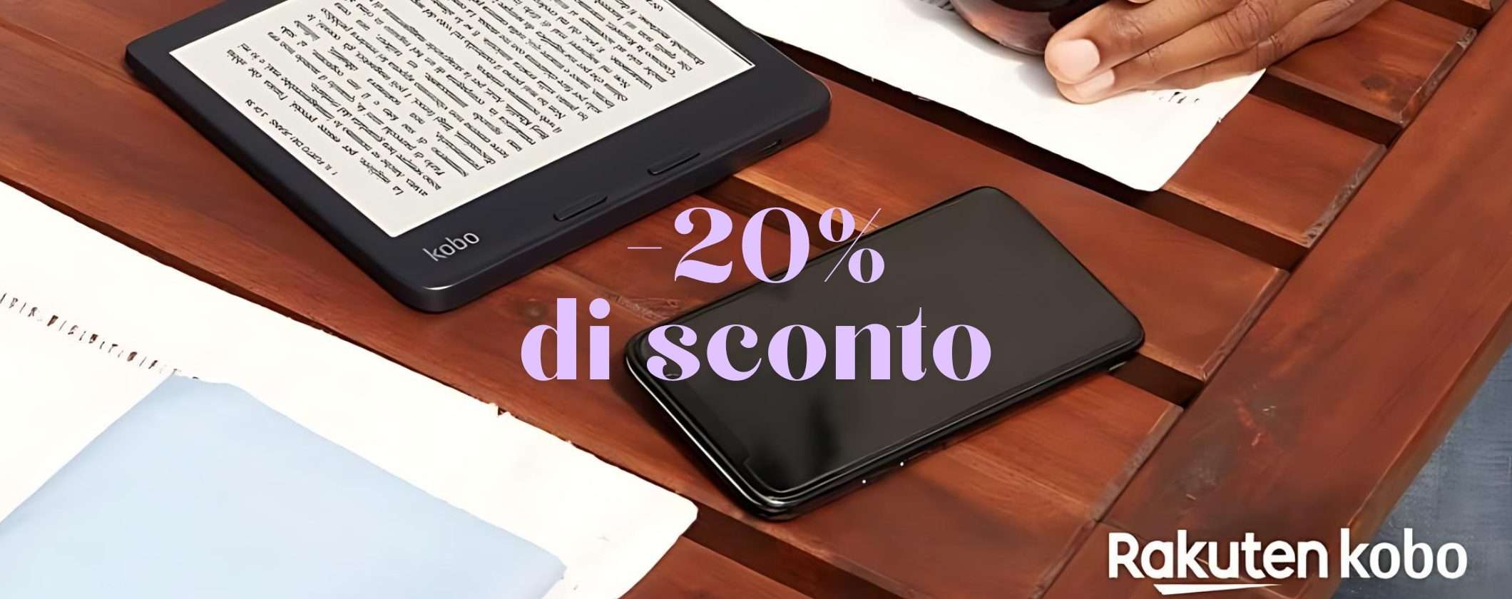 Rakuten Kobo Libra 2: il lettore e-book per eccellenza a -20%