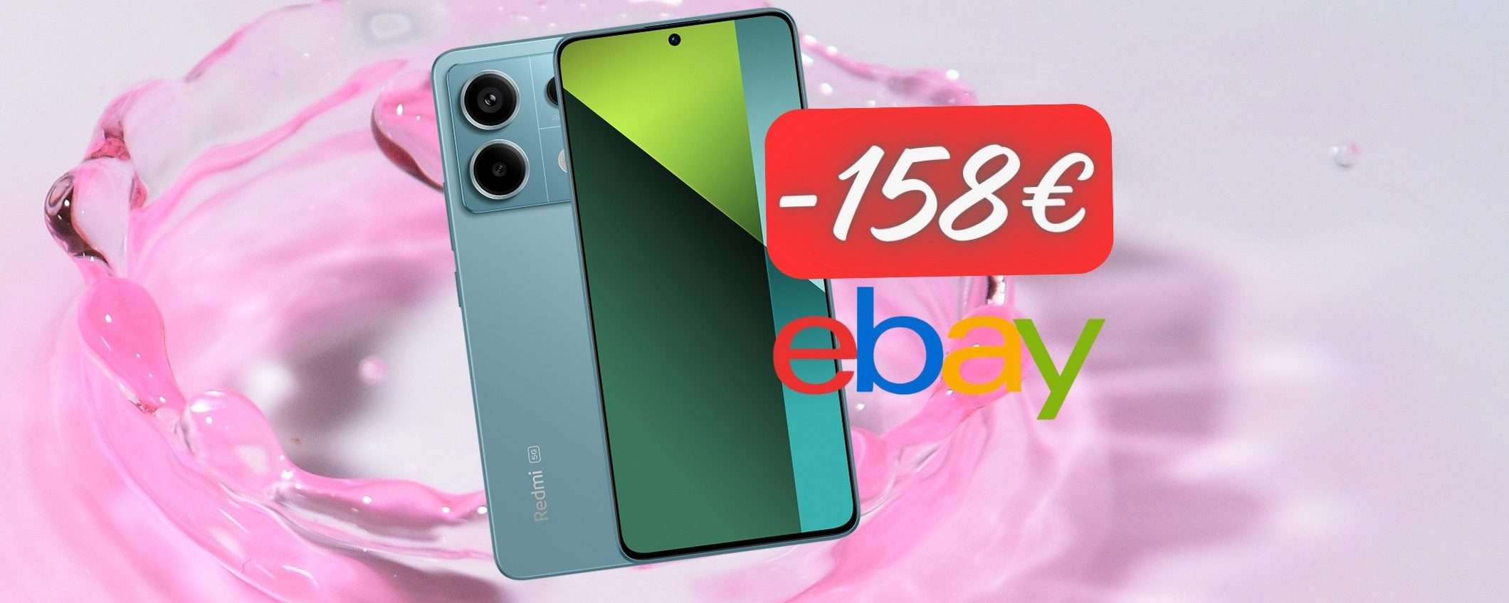 Redmi Note 13 Pro 5G da 256GB a PREZZO ASSURDO su eBay (-158€)