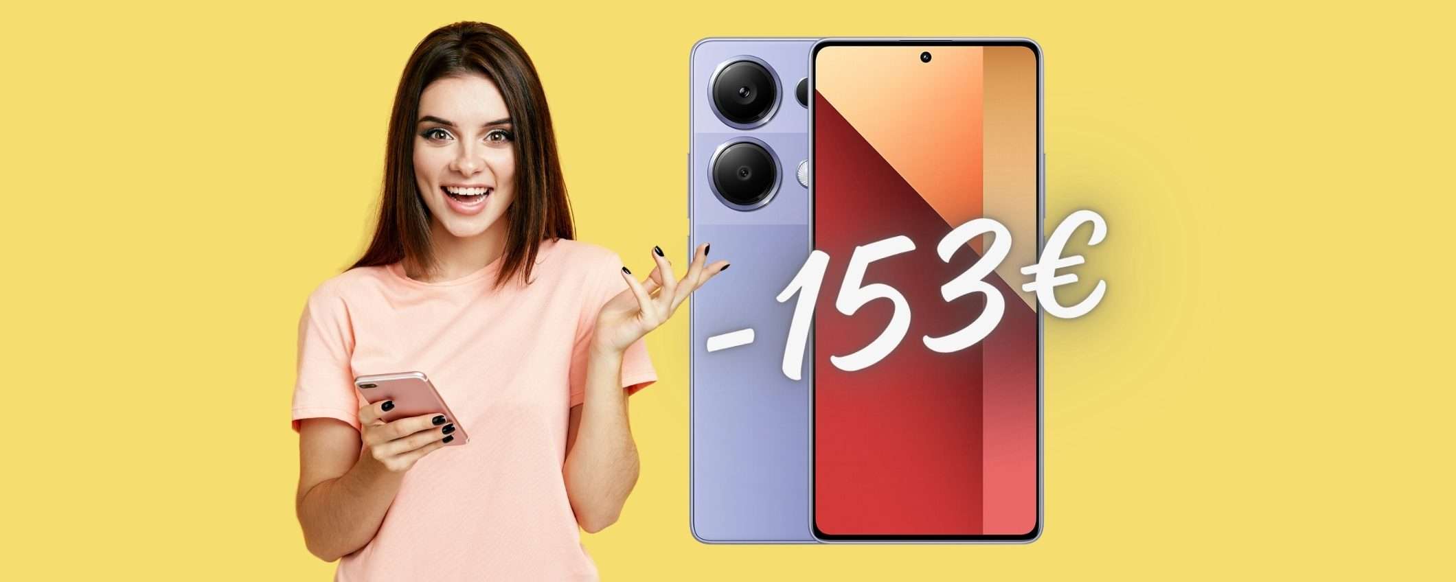 Redmi Note 13 Pro da 256GB in PROMO eBay con RISPARMIO di oltre 153€