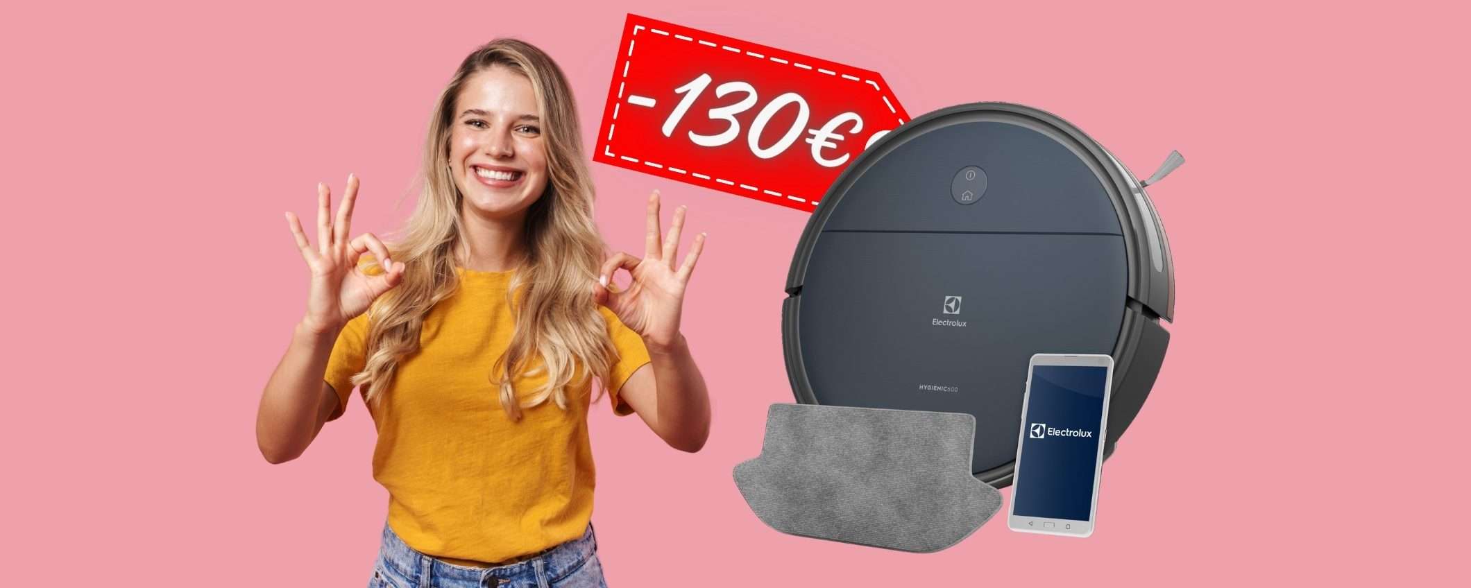 Robot aspirapolvere Electrolux in SCONTO di 130€ su eBay, un AFFARE