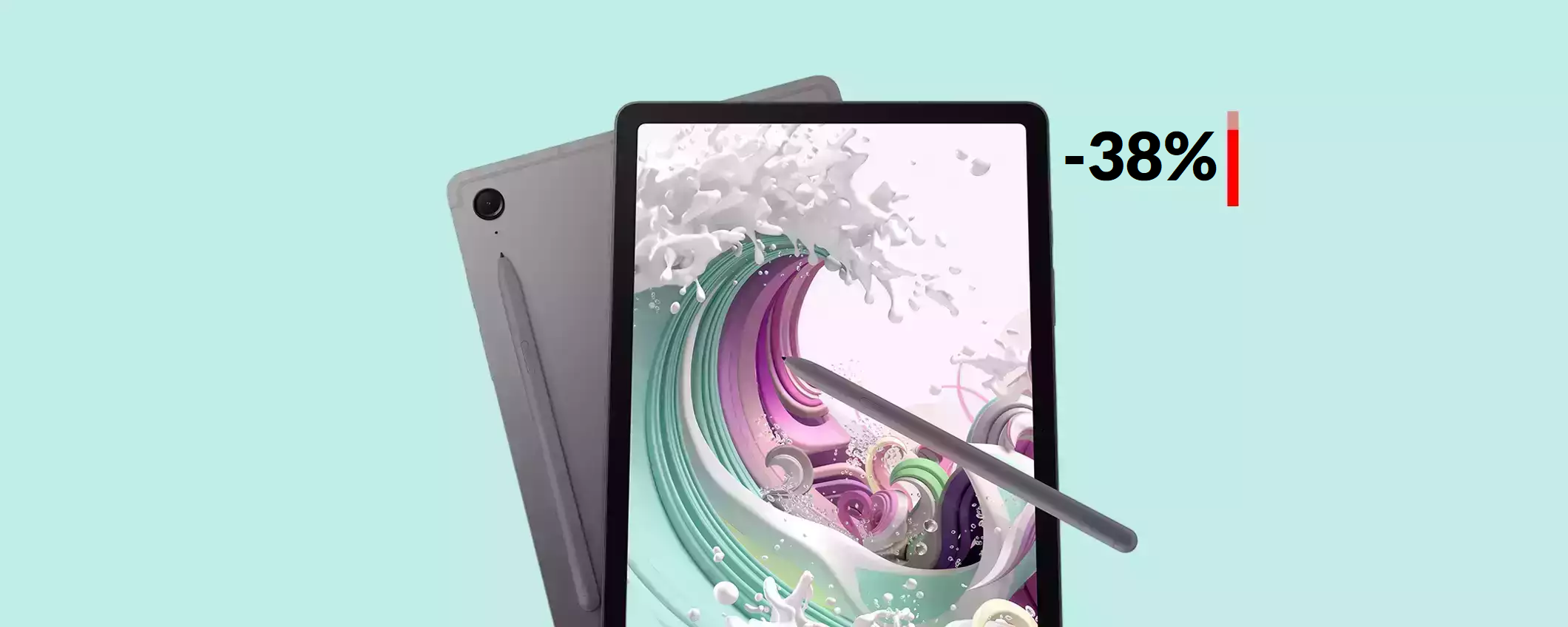 Samsung Galaxy Tab S9 FE con S Pen: folle sconto di oltre 200€