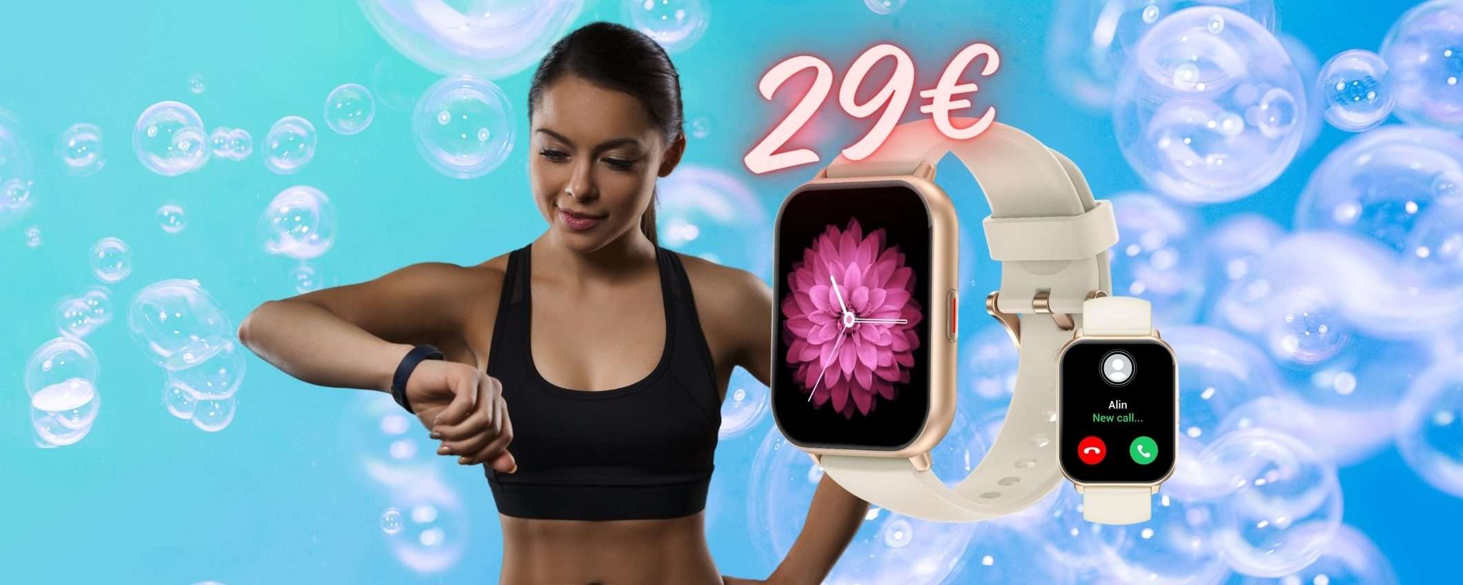 SCONTO BOMBA del 70% per questo smartwatch con altoparlante (29€)