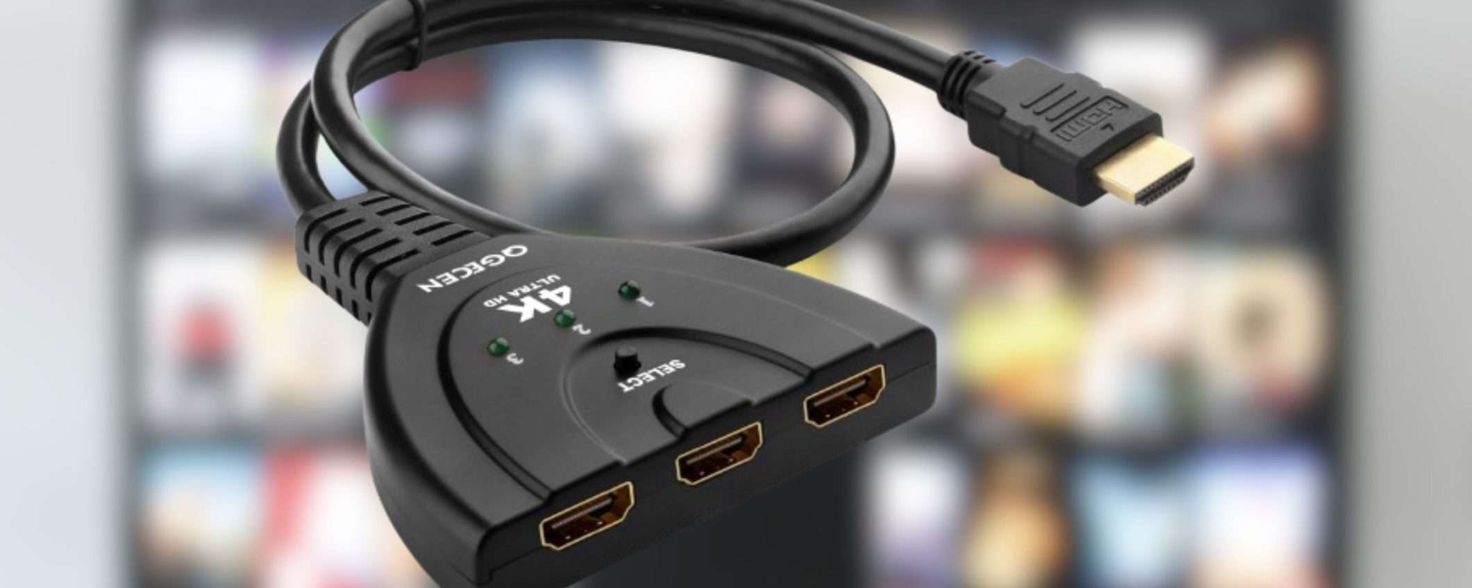 Una TV e troppi dispositivi HDMI da collegare: GENIALATA per risolvere (8€)