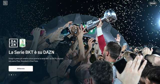 serie b dazn