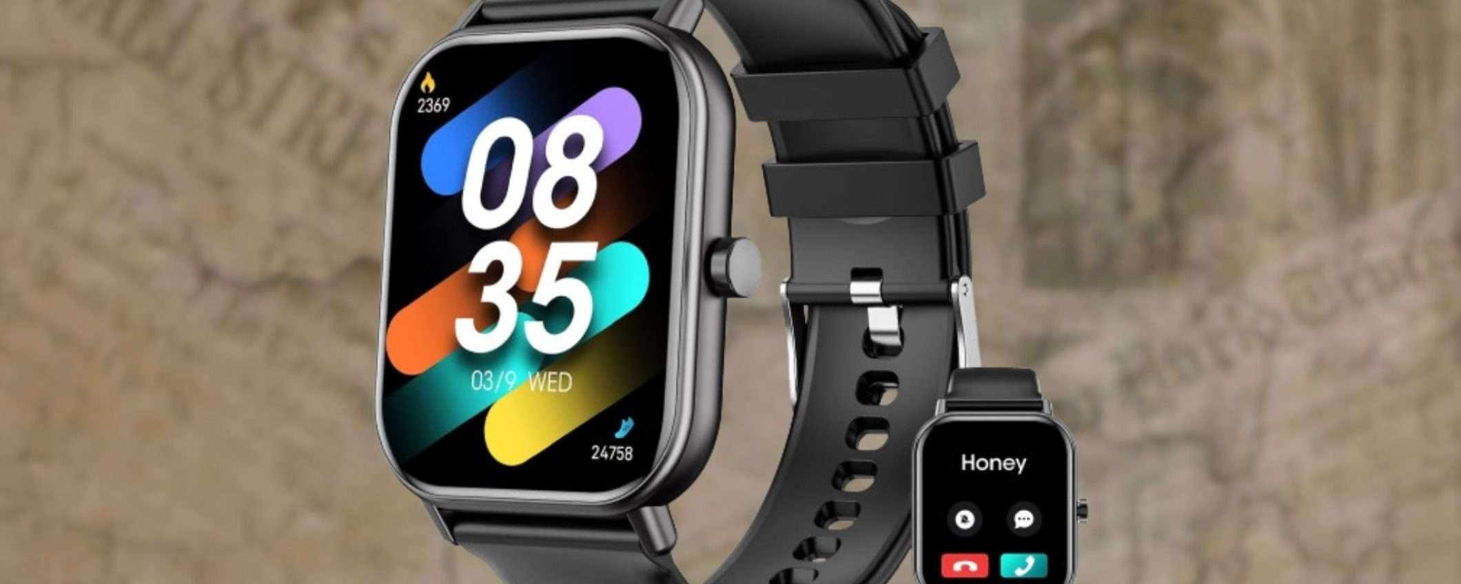 Con 13€ prendi questo smartwatch pazzesco: è completo come un PC da polso