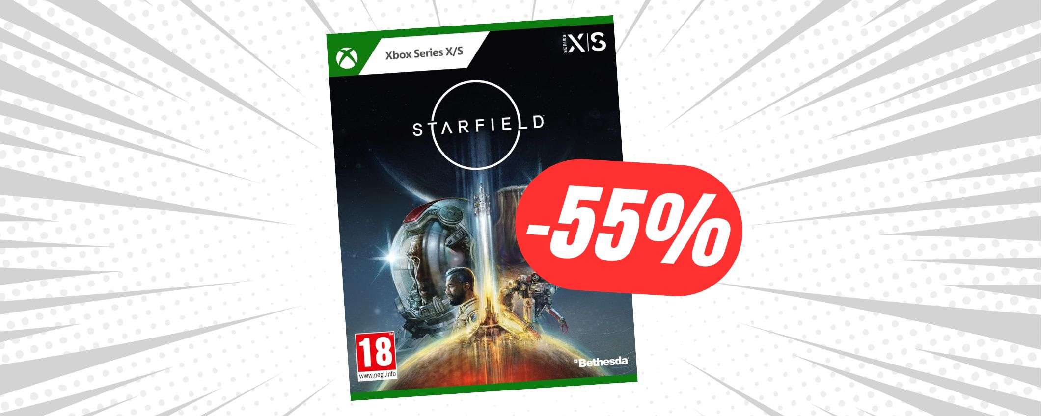 Starfield ora è un giocone (ed è scontato 55% per Xbox!)