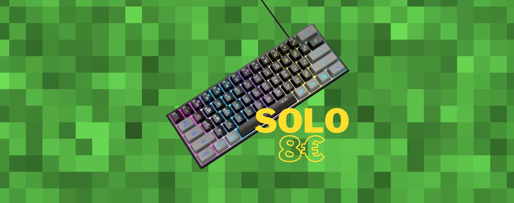 Tastiera Gaming a soli 9€: semplicemente PERFETTA