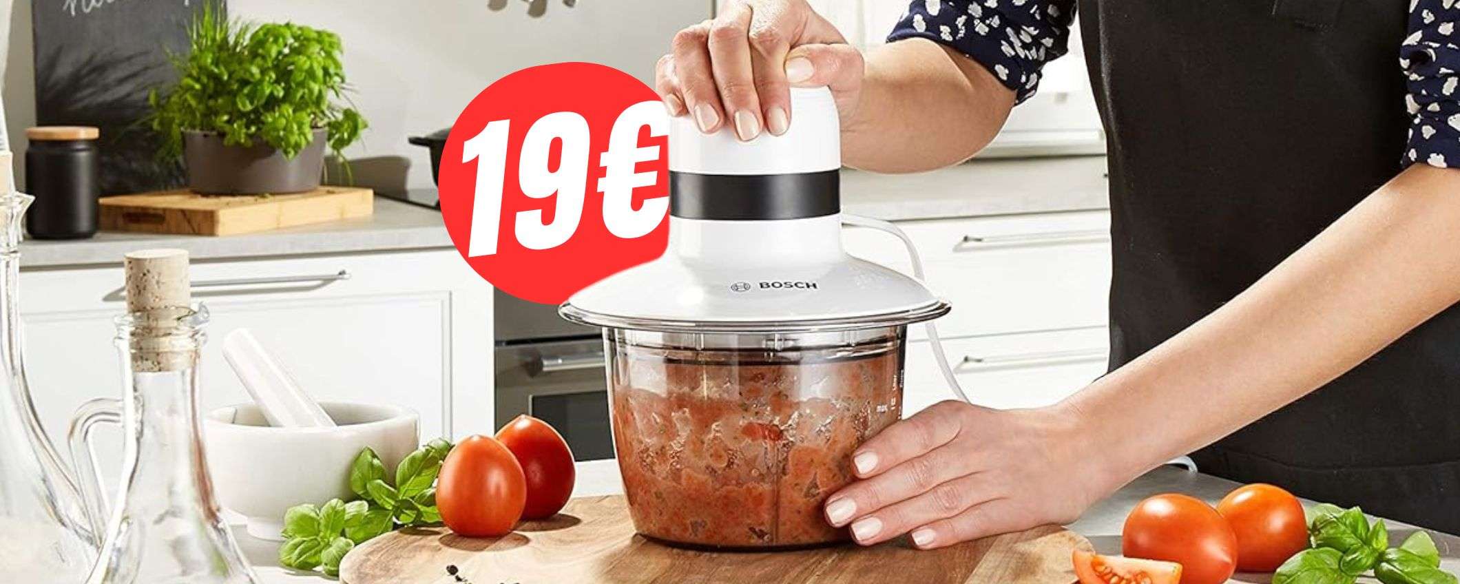 PREZZONE per il TRITATUTTO di Bosch (solo 19€!)