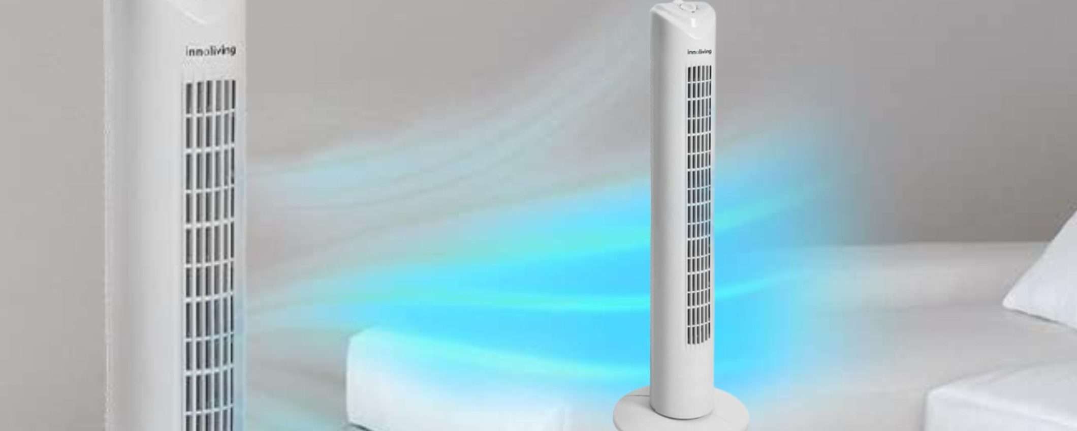 Questo ventilatore a torre a 28€ è POTENTISSIMO e consuma niente