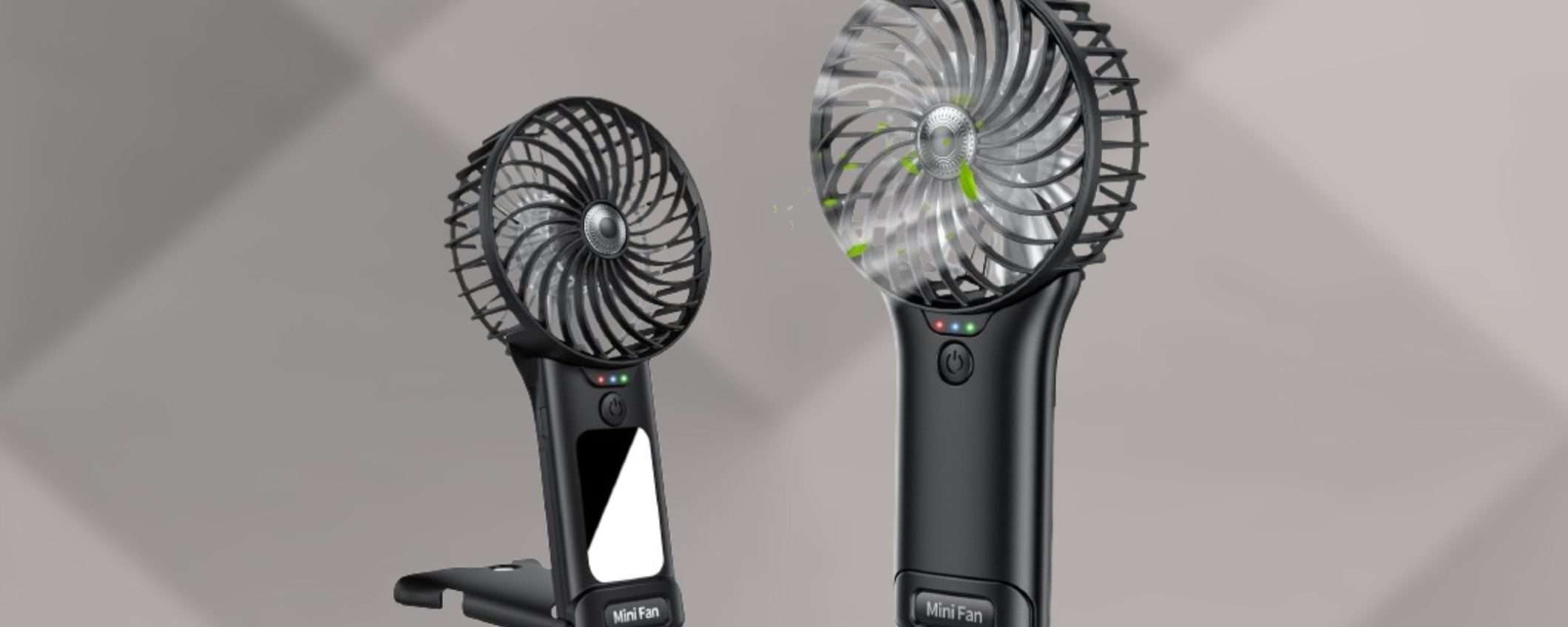 Ventilatore ricaricabile a 8€ su Amazon: 4 velocità e TANTA potenza