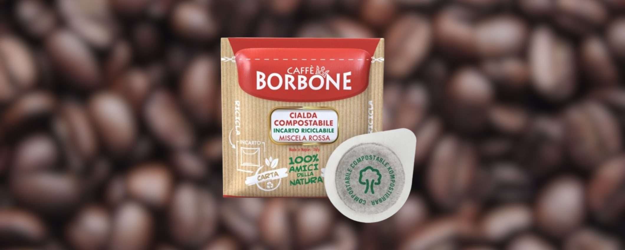 300 cialde Caffè Borbone ESE 44mm Miscela Rossa a soli 44€? Su eBay è tutto possibile!