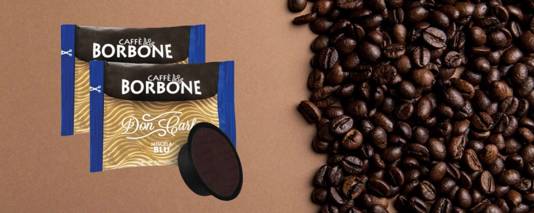 Caffè Borbone Don Carlo Blu: 300 capsule per A Modo Mio a soli 56€ su eBay