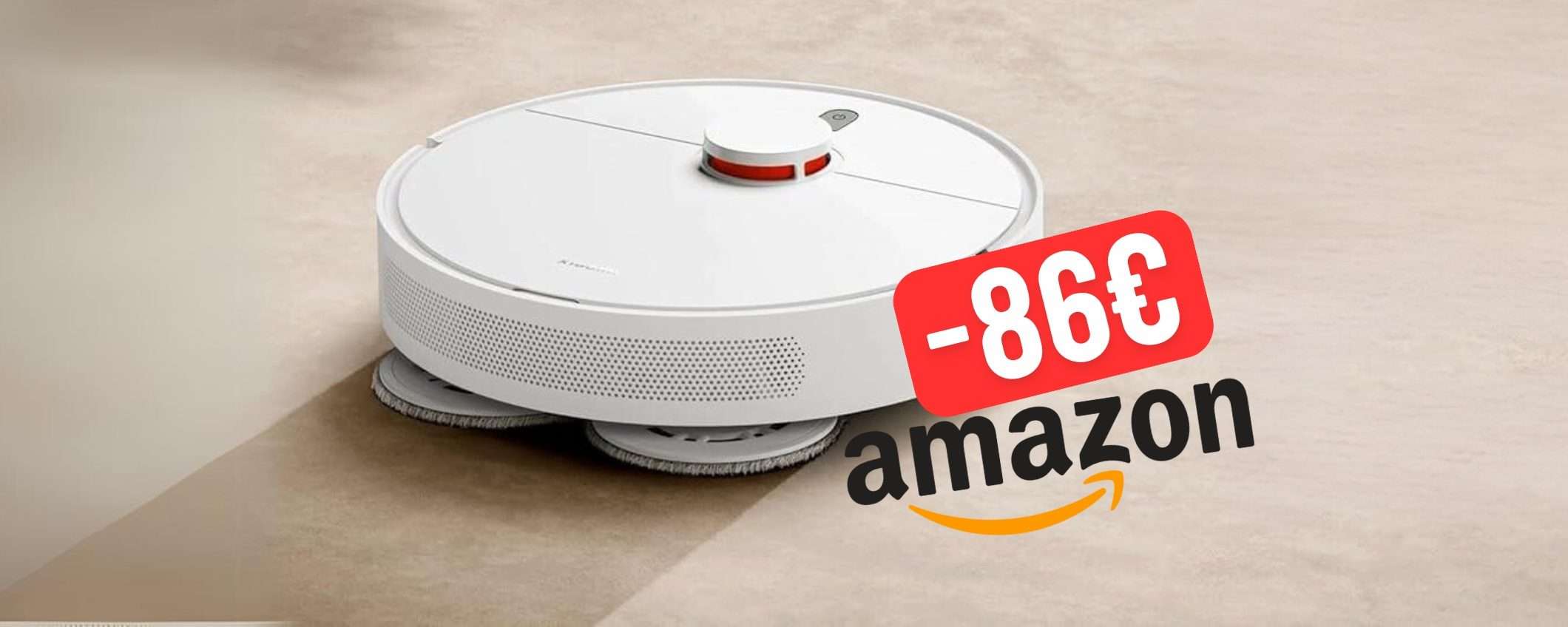 Xiaomi Robot Vacuum S10+: pavimenti puliti senza sforzo (-28%)