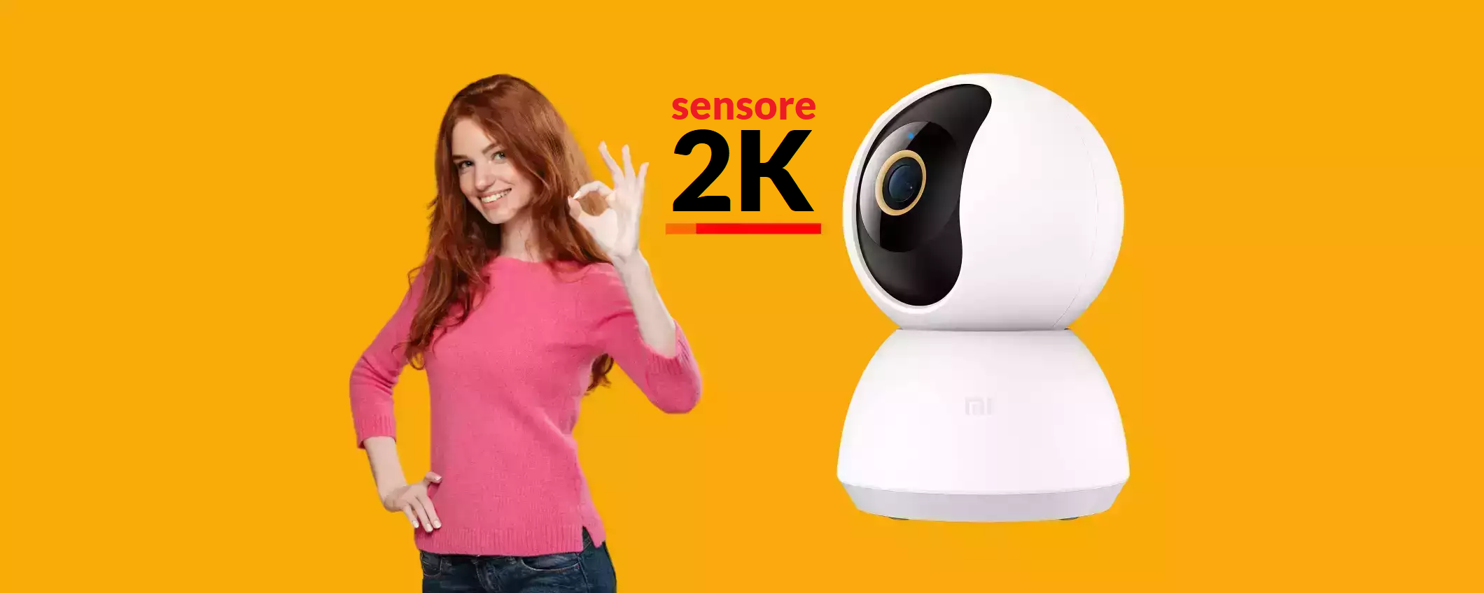 Solo 50€ per la videocamera di sorveglianza Xiaomi: IMPERDIBILE