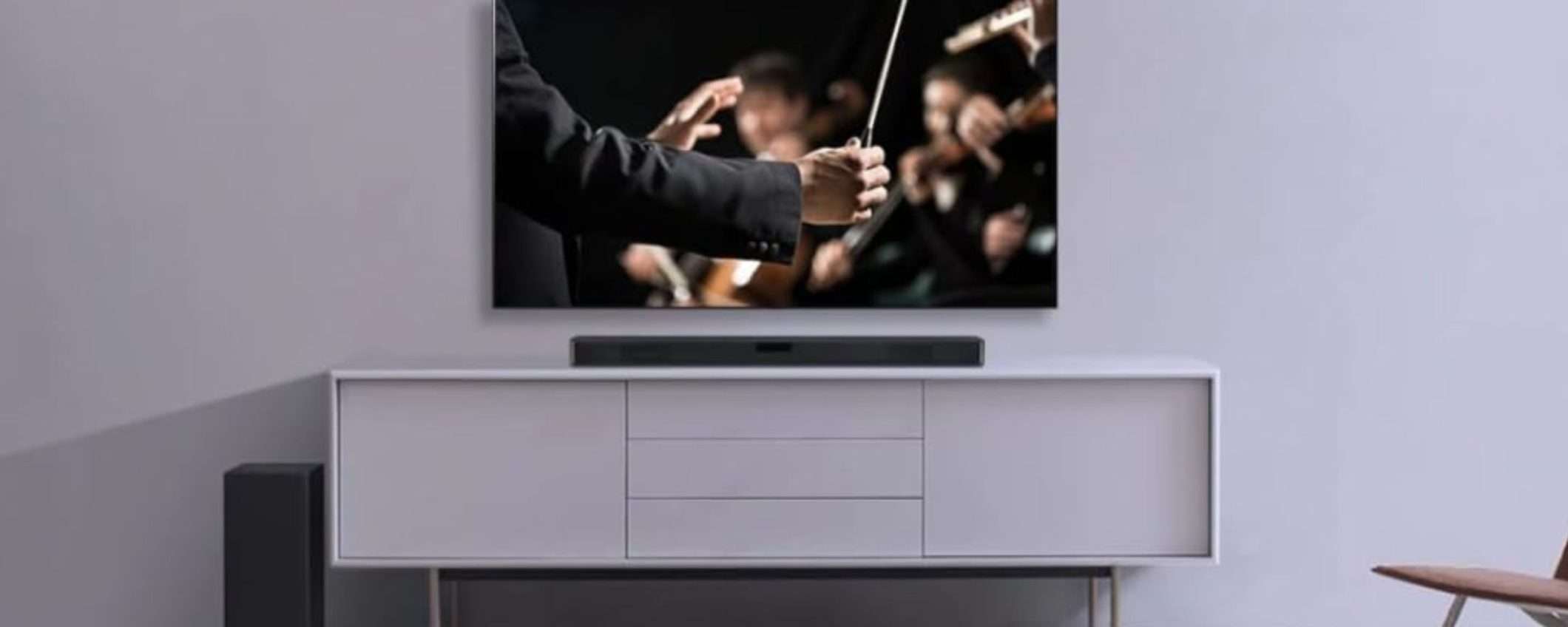 300W di sound esplosivo con la soundbar LG 2.1: appena 128€ su Amazon