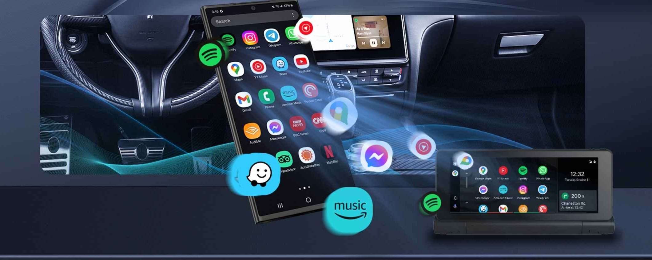 Android Auto wireless in modo facile con questo adattatore in offerta