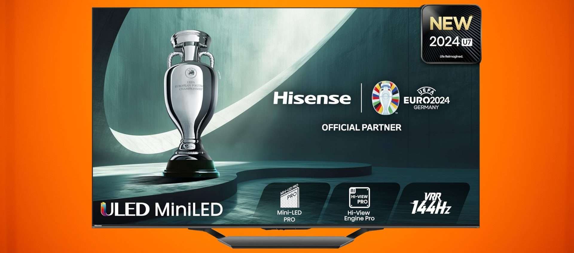 Offerta Hisense 55U72NQ: TV Mini-LED 4K a soli 599,99 euro (invece di 949,99)