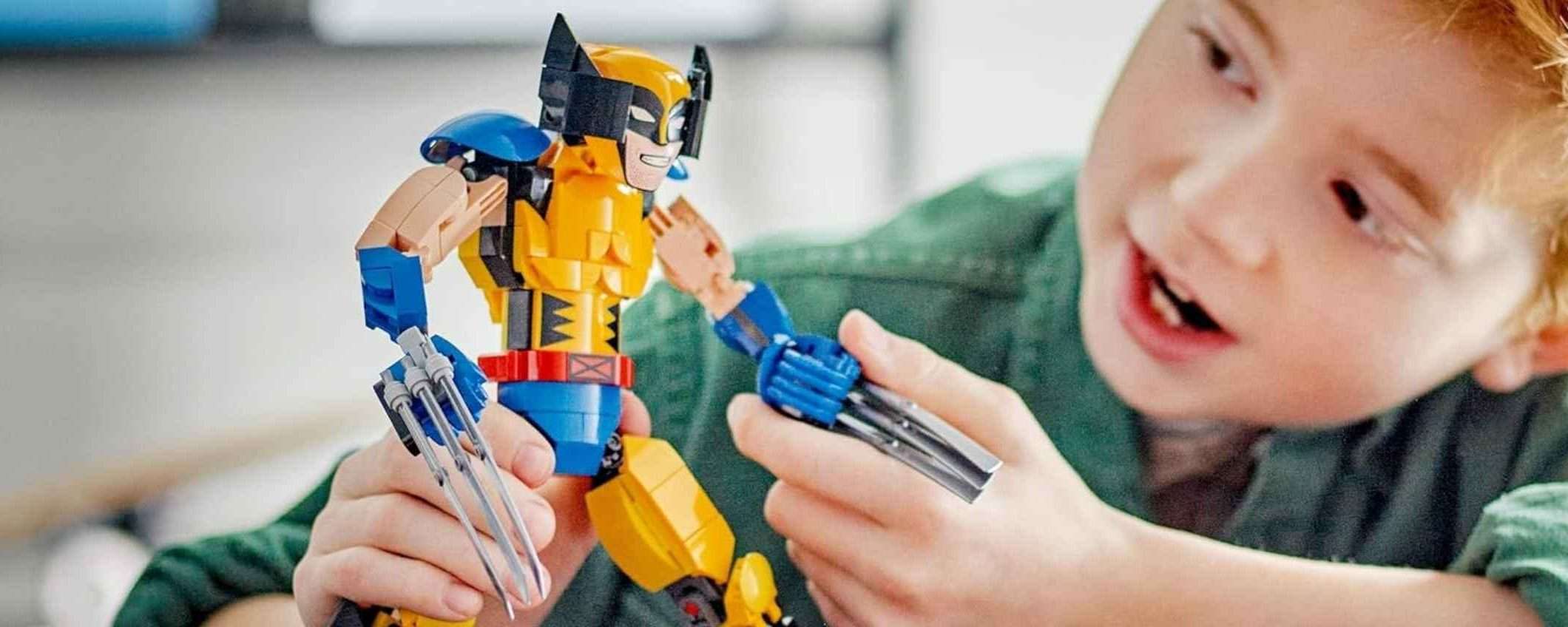 L'action figure LEGO di Wolverine è in offerta su Amazon: -14% su pochi pezzi