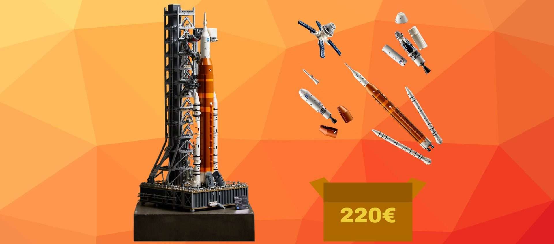 LEGO NASA Artemis SLS (10341): sconto top, pochi pezzi rimasti