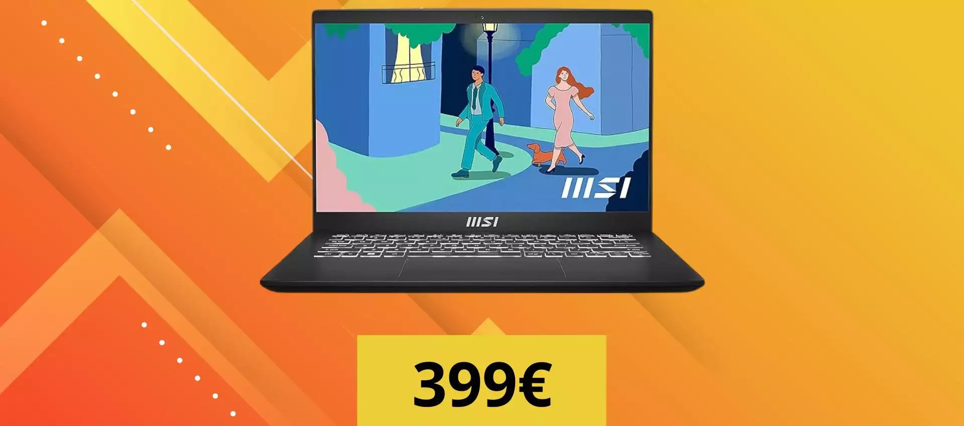 MSI Modern 14: notebook versatile in offerta ad un prezzo eccezionale